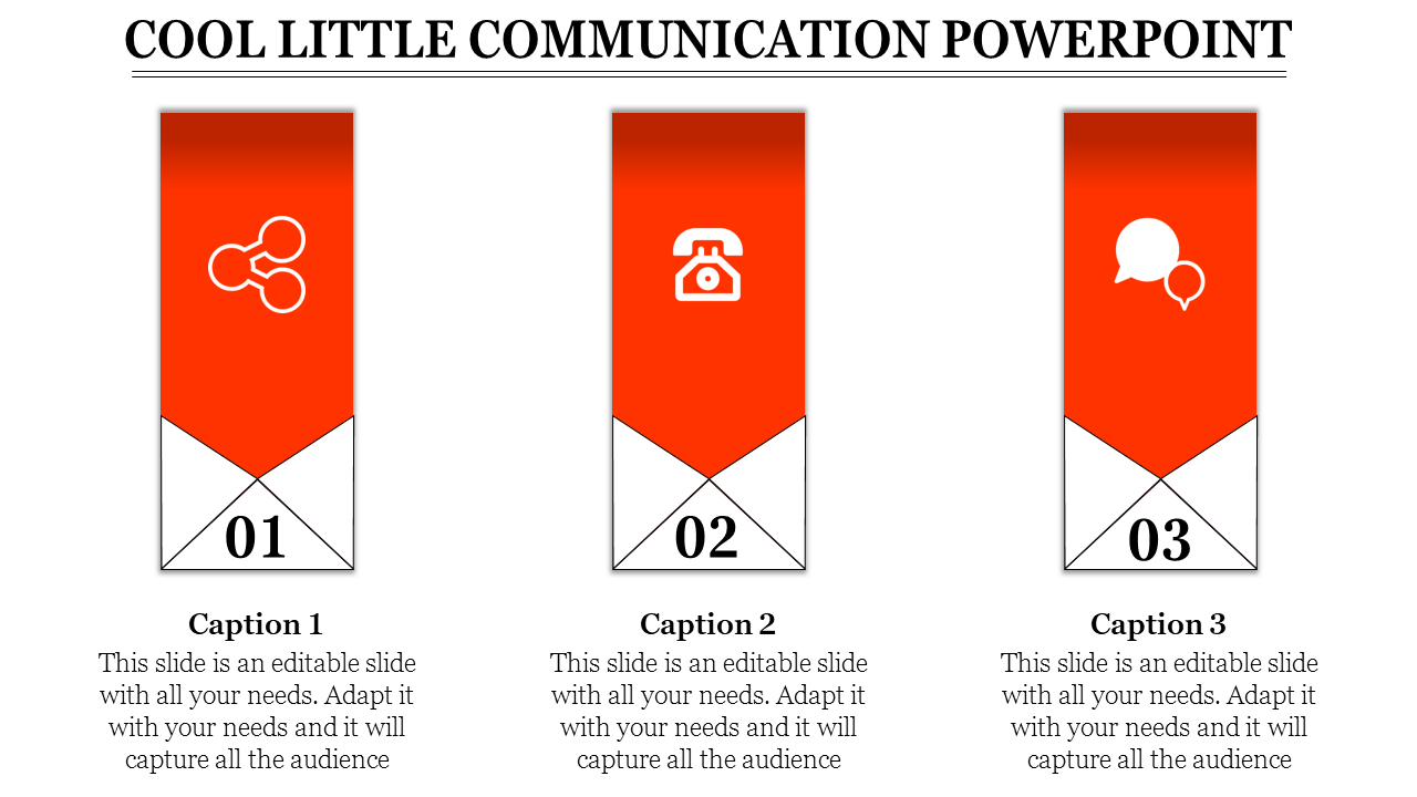 Communication PowerPoint Template Slide PPT 